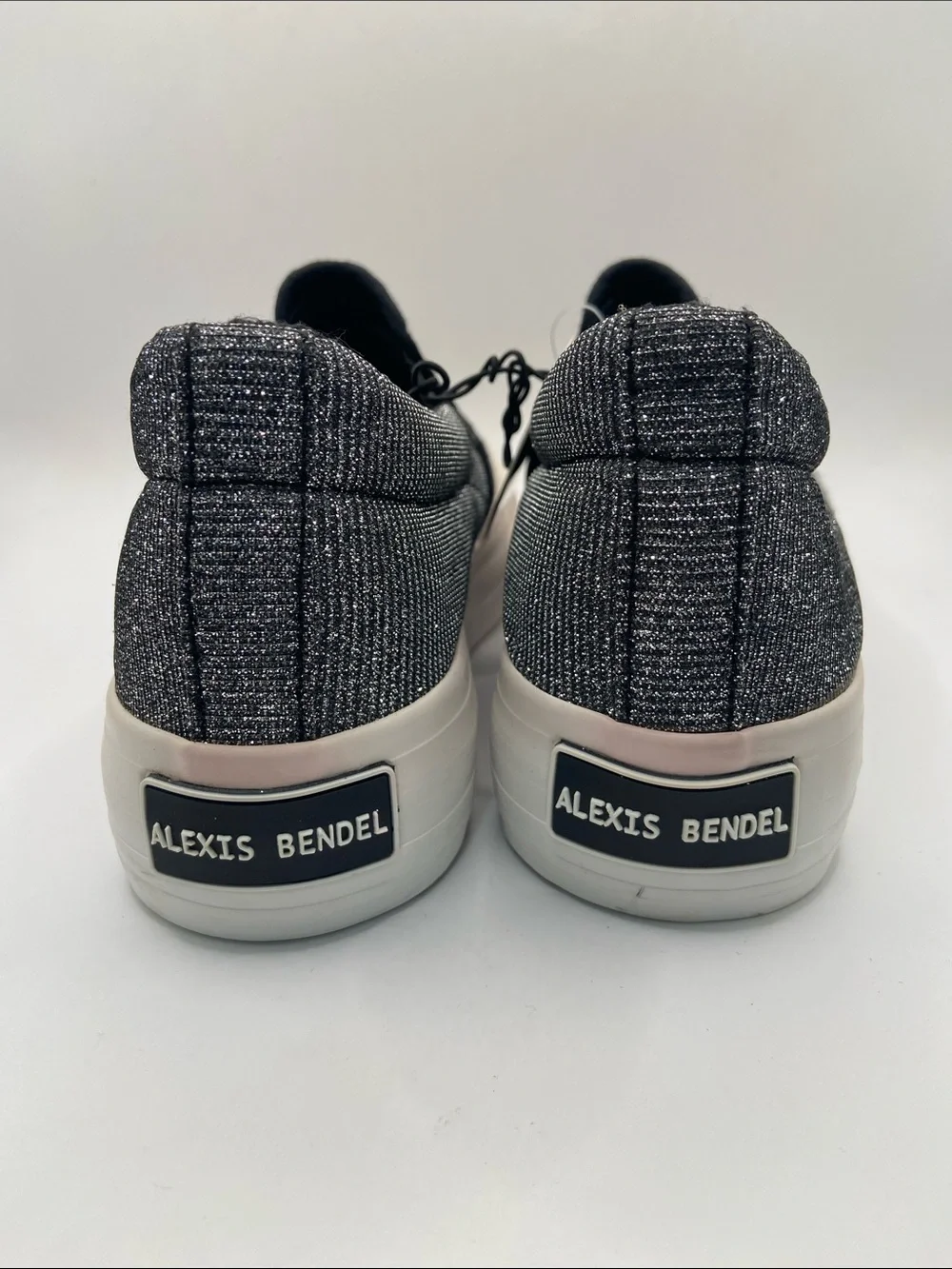 Alexis Be deal Slip On Platform Glitter Sneakers Size 6 New Metallic